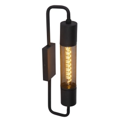 CALIXT Kinkiet 1xE27 czarny 05233/01/30 Lucide - zdjęcie produktu